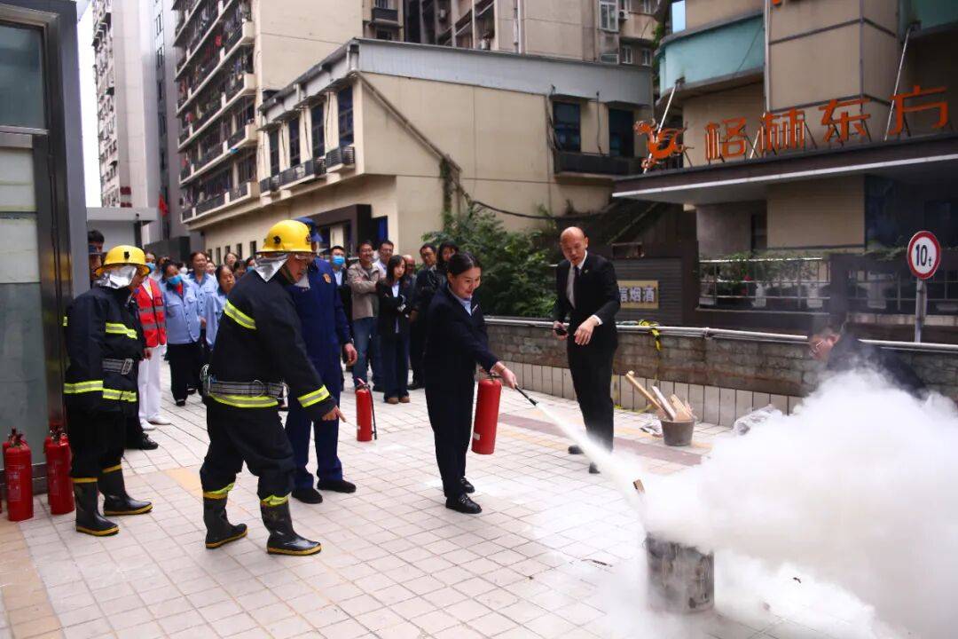 渝消蓝盾讲师团 | 渝中分队走进眼科医院开展消防安全培训